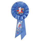 Beistle SRS045F 1iere Place (1st Place) Rosette, 3¼
