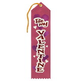 Beistle VAR601 Be My Valentine Award Ribbon, 2