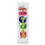 Beistle VP220 Happy Birthday Value Pack Ribbons, 1½