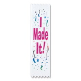 Beistle VP305 I Made It! Value Pack Ribbons, 1½