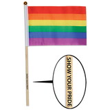 Custom Beistle 57207PPC Rainbow Flag, 4