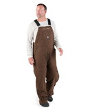 Berne Apparel B213 Traditional Washed Bib Overall - Quilt Lined