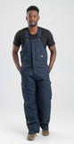 Berne Apparel B414 Deluxe Twill Insulated Bib Overall - Quilt Lined