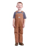 Berne Apparel BB914 Youth Vintage Washed Unlined Duck Bib Overall