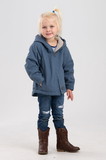 Berne Apparel BHJ41T Toddler Sanded Hooded Coat - Fine Sherpa Lined