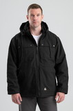 Berne Apparel CH428 Highland Washed Duck Zip-Off Hooded Chore Coat