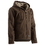 Berne Apparel HJ626 Sanded Hooded Work Jacket - Sherpa Lined