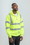 Berne Apparel HVF021 Hi-Visibility Lined Hooded Sweatshirt