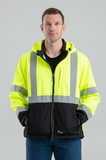 Berne Apparel Hi-Visibility Softshell Jacket
