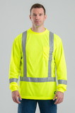 Berne Apparel HVK013 Hi-Vis Class 3 Performace Long Sleeve