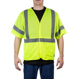 Berne Apparel HVV041 Hi-Visibility Short Sleeve Vest - Mesh
