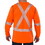 Big Bill RT55HVK5 High Visibility Long-Sleeve Athletic Performance T-shirt