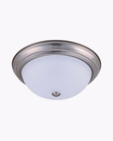Cyber Tech Lighting LED Stepdown Ceiling Fixture, Opal Lens 3000K