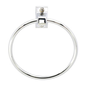 Better Home Products 1204 Land's End Towel Ring, Chrome