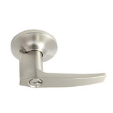 Better Home Products Soma Lever, Keyed Entry, Satin Nickel