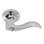 Better Home Products 25588CHLT Twin Peaks Lever, Chrome, Left