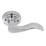 Better Home Products Twin Peaks Lever, Trim, Chrome