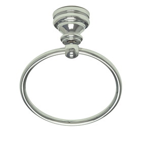 Better Home Products Ocean Beach Towel Ring, Chrome