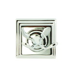 Better Home Products Union Square Robe Hook, Chrome