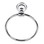 Better Home Products 4704CH Mission Bell Towel Ring, Chrome