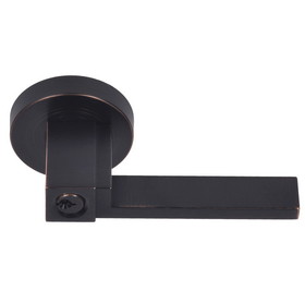 Better Home Products North Beach Lever, Keyed Entry, Dark Bronze