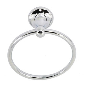 Better Home Products Waterfront Towel Ring, Chrome