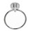 Better Home Products 9604CH Baker Beach Towel Ring, Chrome