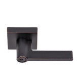 Better Home Products Pacifica Lever, Keyed Entry, Dark Bronze