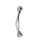 Better Home Products BHP040CH Series B Cabinet Pull, Chrome