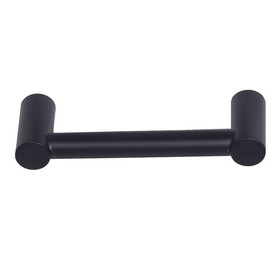 Better Home Products Stinson Beach Solid Bar Pull, 5 5/8", Matte Black