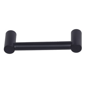 Better Home Products Stinson Beach Solid Bar Pull, 6 7/8", Matte Black