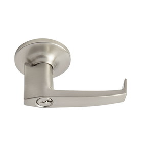 Better Home Products UL45526DC Candlestick Park Lever, Keyed Entry U L Listed, Satin Nickel