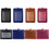 Muka 10 Pcs PU Leather Badge Holders, Vertical Horizontal ID Badge Holder with 1 Clear ID Window and 1 Credit Card Slot