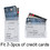 Muka 50 Pcs Clear Vinyl 2.6 X 3.7 Vertical ID Card Badge Holders, Waterproof Type Resealable Zip