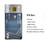 Muka 50 Pcs Vertical 2 Card Badge Holders, Transparent Plastic Hard ID Badge Case