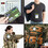 Muka Tactical Badge Holder ID Card Holder Adjustable Lanyard Hook & loop Patch Credit Card Oranizer