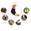 GOGO Ankle Sprain Support Protector Ankle Brace With Elastic Strap For Football