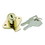 First Watch Security 1355 Cabinet & Drawer Lock Polished Brass Finish