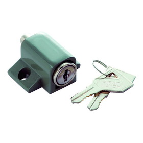 First Watch Security 1425 Keyed Patio Lock Gray Finish