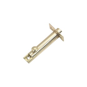 First Watch Security 3" Slide Bolt Solid Brass Polished Brass Finish