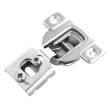 First Watch Security 5140 Keyed Patio Door Lock w/Rotating Bolt Chrome Finish