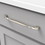 Hickory Hardware H076020-14 Twist Collection Pull 8-13/16 Inch (224mm) Center to Center Polished Nickel Finish