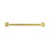 Hickory Hardware H076705-BGB Forge Collection Pull 8-13/16 Inch (224mm) Center to Center Brushed Golden Brass Finish