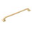 Hickory Hardware H076705-BGB Forge Collection Pull 8-13/16 Inch (224mm) Center to Center Brushed Golden Brass Finish
