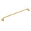 Hickory Hardware H076706-BGB Forge Collection Pull 12 Inch Center to Center Brushed Golden Brass Finish
