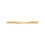 Hickory Hardware H077842BGB Karat Collection Pull 5-1/16 Inch (128mm) Center to Center Brushed Golden Brass Finish