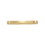 Hickory Hardware H077863BGB Veranda Collection Pull 3-3/4 Inch (96mm) Center to Center Brushed Golden Brass Finish