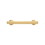 Hickory Hardware H077881BGB Woodward Collection Pull 3-3/4 Inch (96mm) Center to Center Brushed Golden Brass Finish