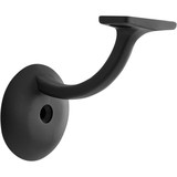 Hickory Hardware H07845310B Hand Rail Brackets Collection Handrail Bracket 3-3/16 Inch Oil-Rubbed Bronze Finish