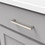 Hickory Hardware HH075328-14 Skylight Collection Pull 5-1/16 Inch (128mm) Center to Center Polished Nickel Finish